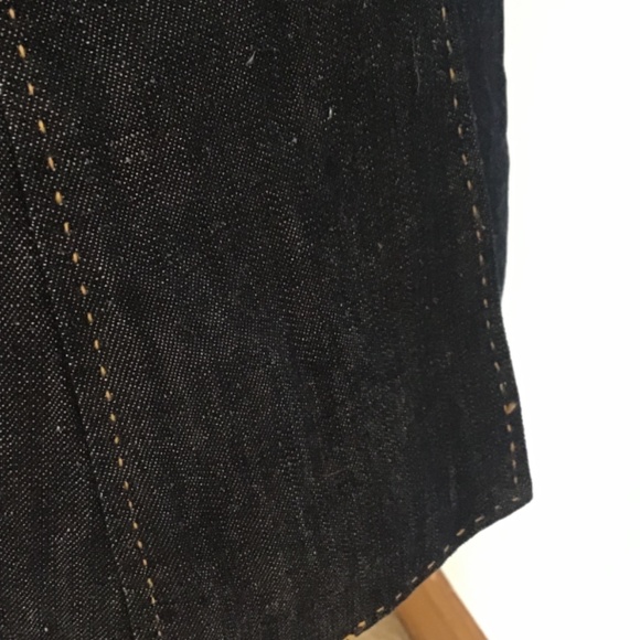 DSquared2 Size 46 Tailored Denim Blazer w Gorgeous contrast stitching - Picture 4 of 10